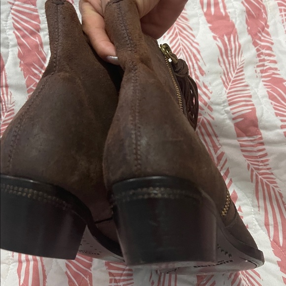 Trade Ralph Lauren Purple Label Collection Brown Ninette Ankle Boots - Picture 12 of 12